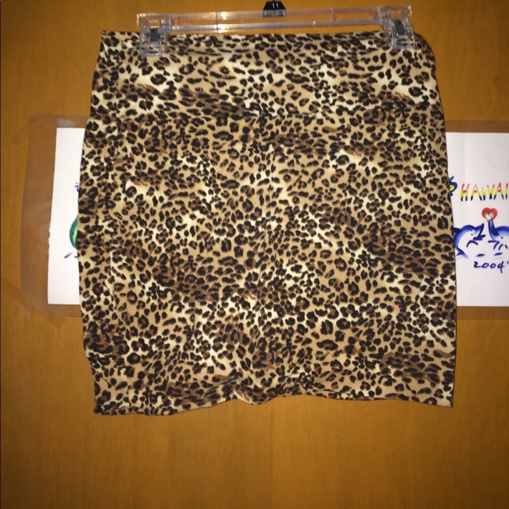 Cheetah Mini Skirt