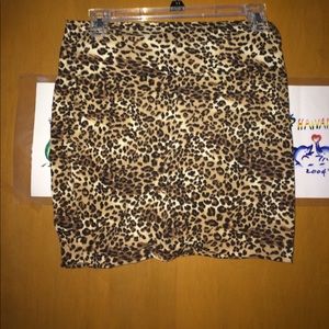 Cheetah Mini Skirt