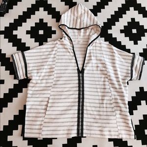 Madewell beach cover up with side pockets