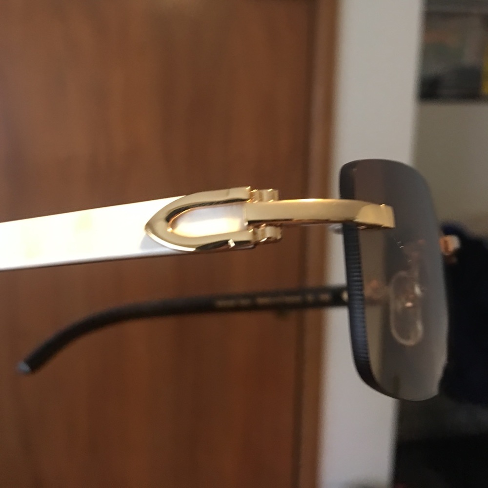 Cartier genuine horn glasses