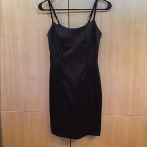 Sexy Satin little black dress