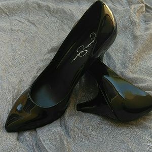 Now available! Jessica Simpson black heels