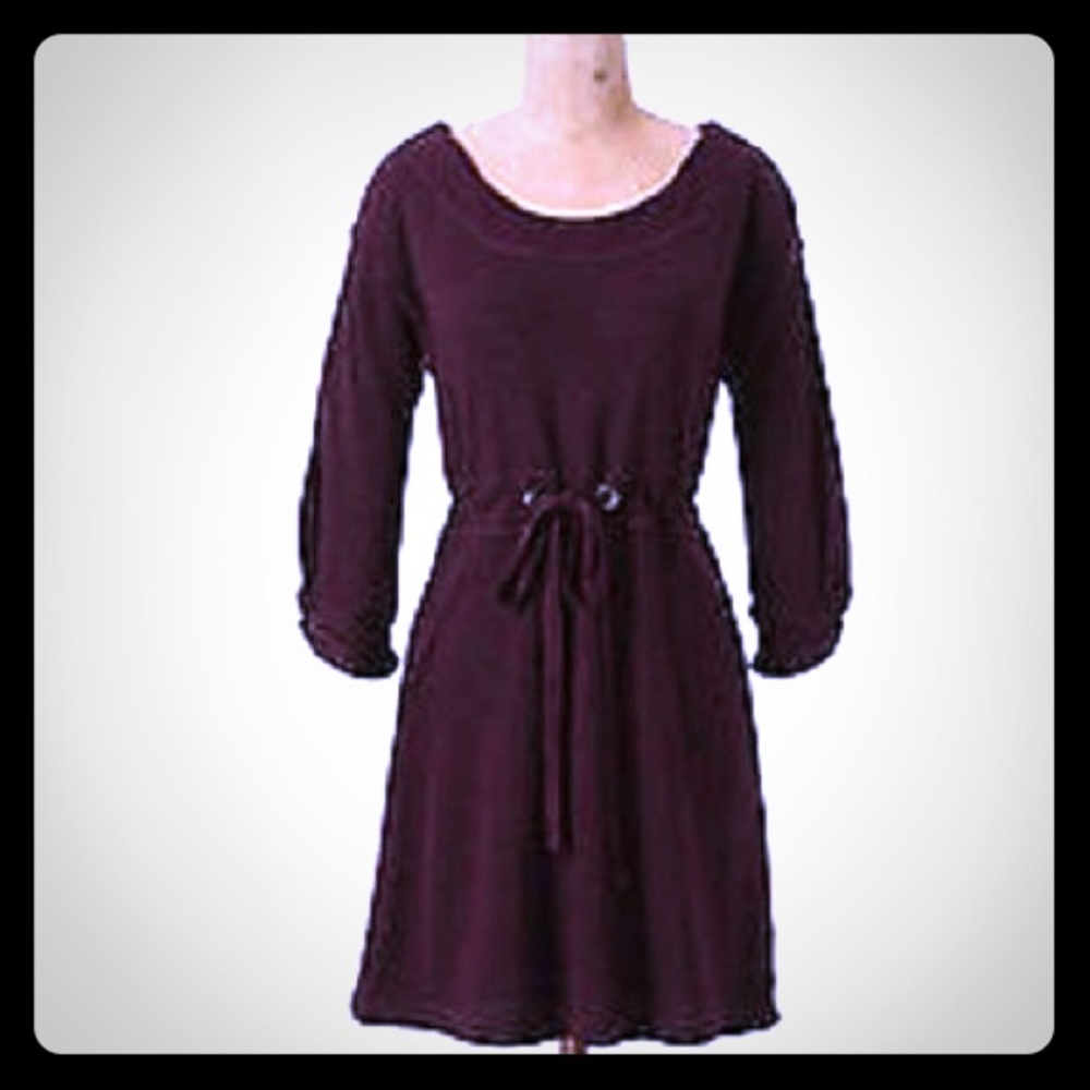 Anthropologie La Comoda Chemise in Plum NWOT