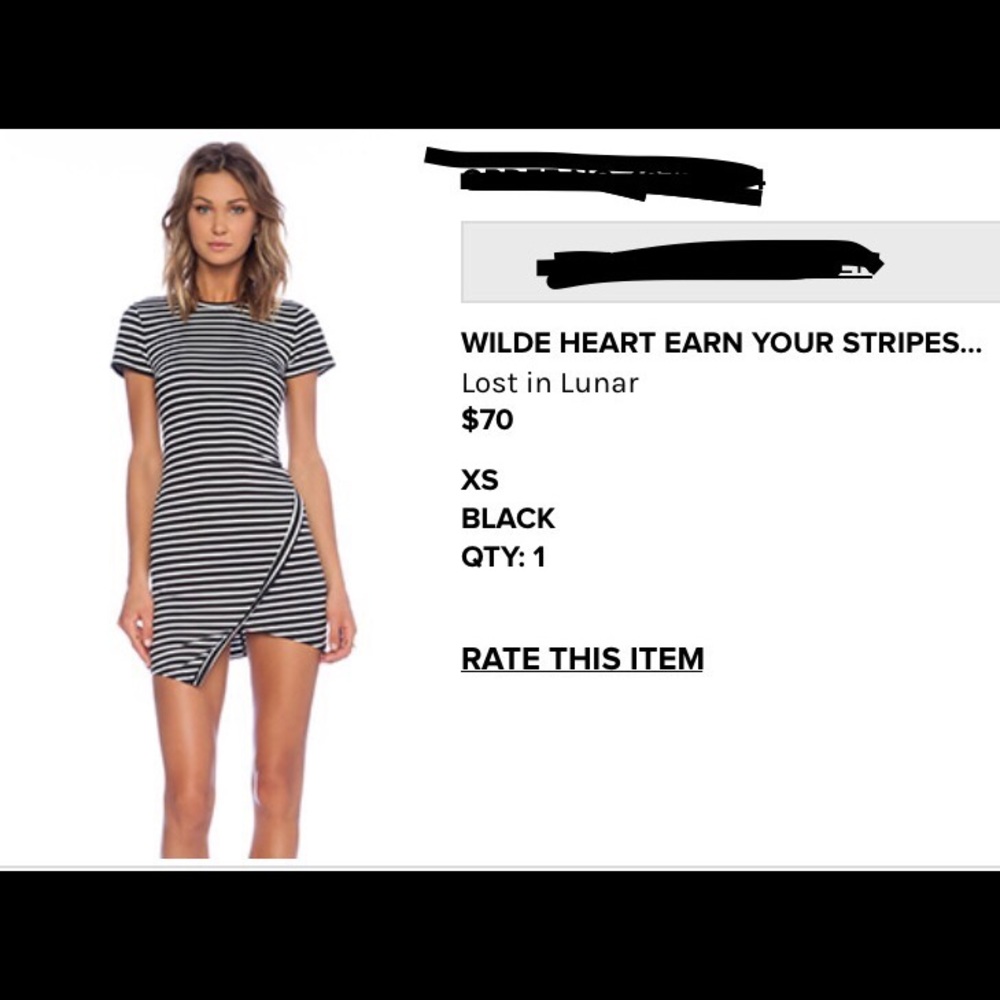 Short Striped dress