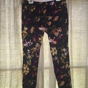 Zara Floral Jeans