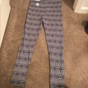 Gray leggings