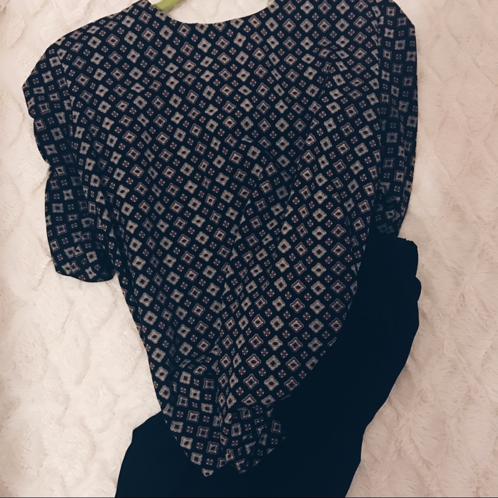 Padded paisley print shirt