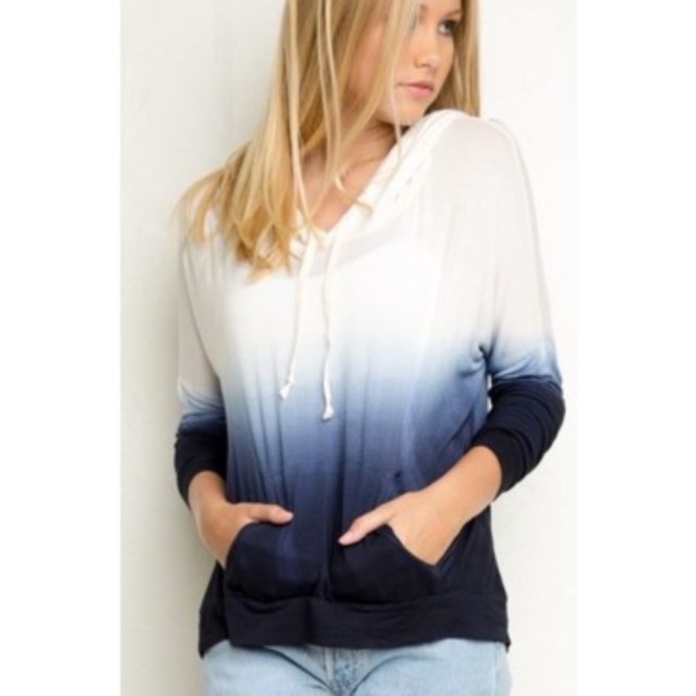 Rare Brandy Melville Ombre  layla hoodie