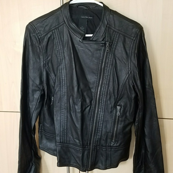 Leather Jacket Asymmetrical - Picture 1 of 3