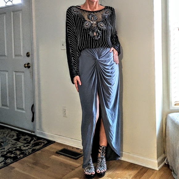 Vintage Tops - 1920's beaded blouse