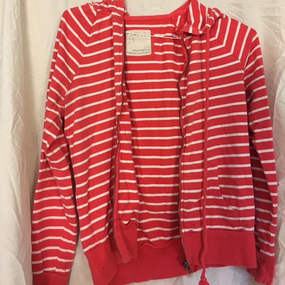 Zip up sweatshirt