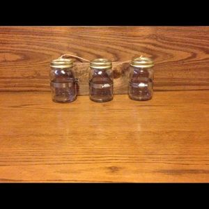 Handmade mason jar decor
