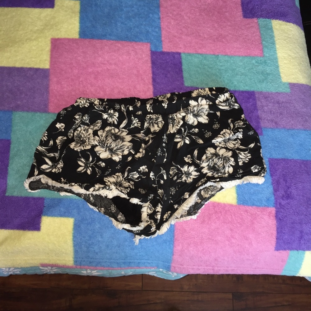 Forever 21 floral shorts