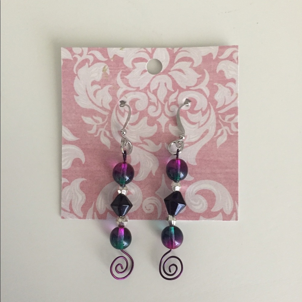 🎁SALE🎁Hand Wrapped Wire Earrings 🦋