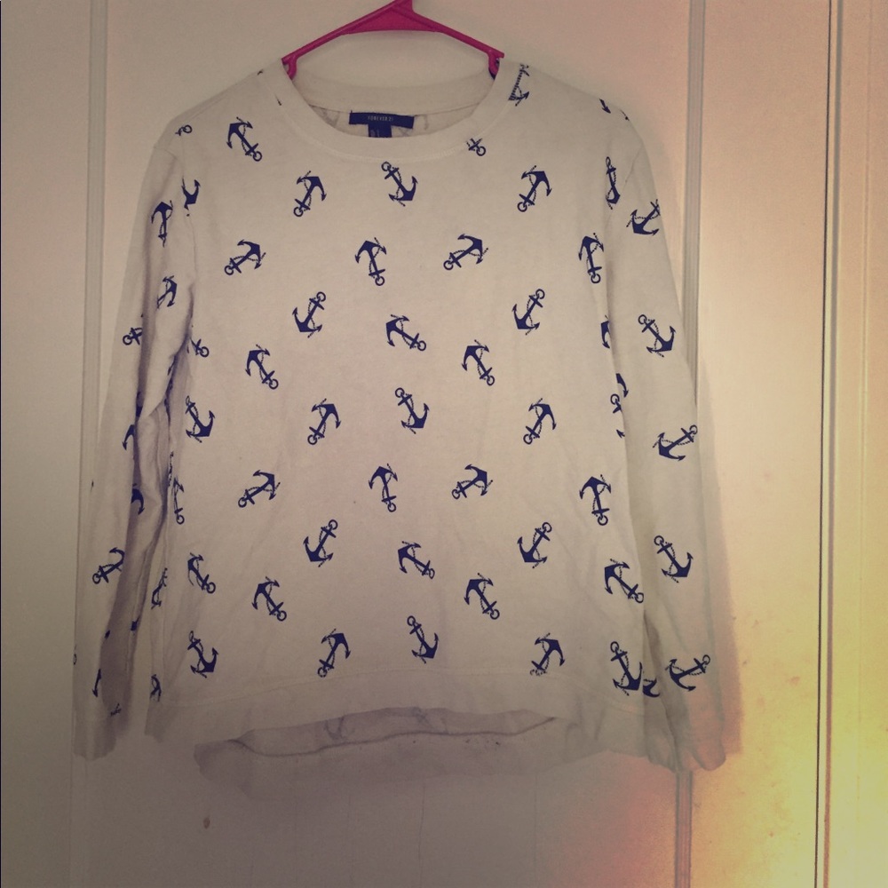 Forever 21 anchor sweater