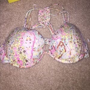 Victoria's Secret racerback push-up bikini top