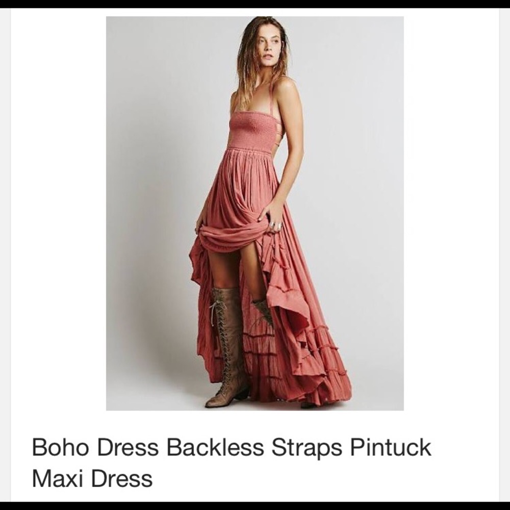 Boho maxi dress