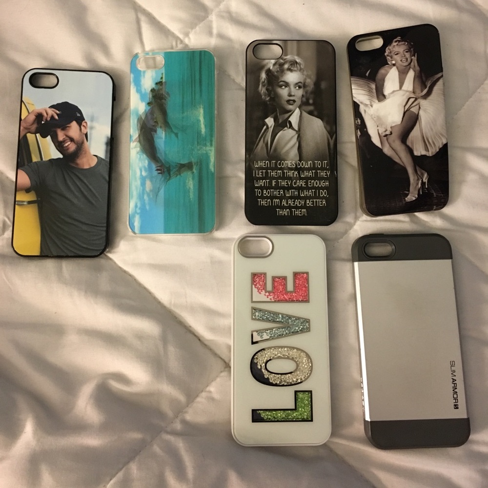 iPhone cases 5/5s BUNDLE