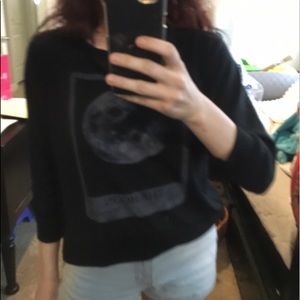 UO The Moon Cropped Sweatshirt