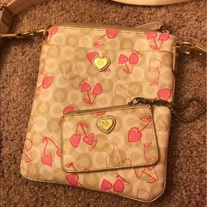 Coach Crossbody Bag + Matching Wristlet