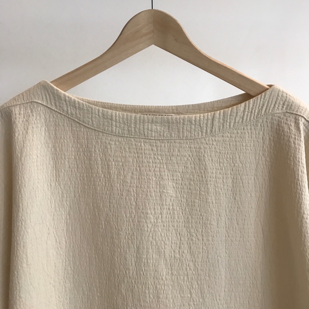 Black Crane 'Quilted Top' in Cream