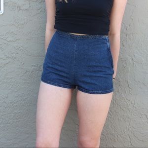 American Apparel high waist shorts