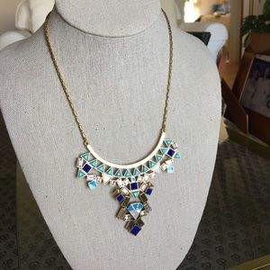 Stella & Dot Stone Tile Necklace