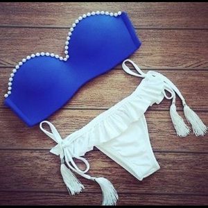Pearl & Tassel Bikini