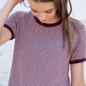 SOLD Brandy Melville Striped Shirt