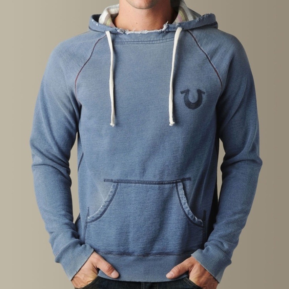 💥SOLD💥 True Religion Terry Pullover Distilled