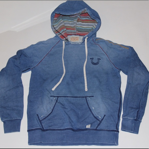 💥SOLD💥 True Religion Terry Pullover Distilled - Picture 3 of 7