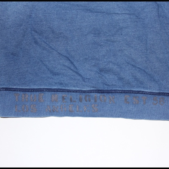 💥SOLD💥 True Religion Terry Pullover Distilled - Picture 6 of 7