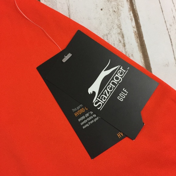 Slazenger Cherry Tomato Orange Isabella Golf Skort - Picture 2 of 6