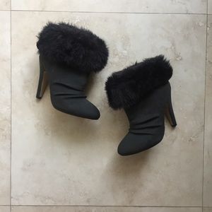 REDUCED JLo Furry booties