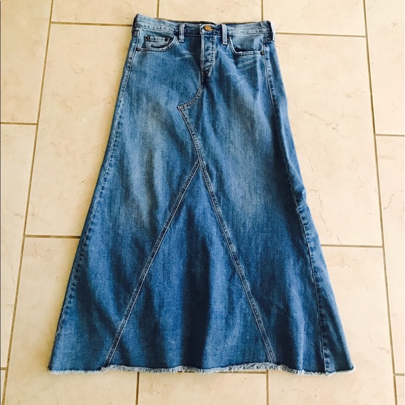 levis iconic long skirt