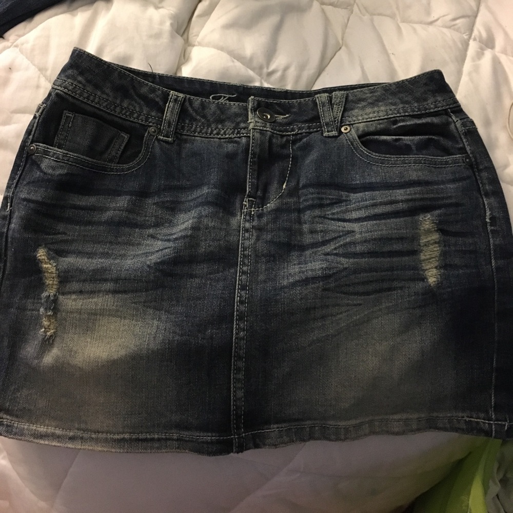 Jean skirt