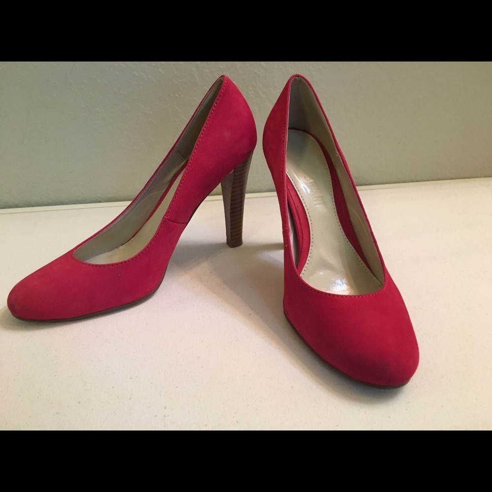 VS Colin Stewart Pink Leather Heel Size 7.5