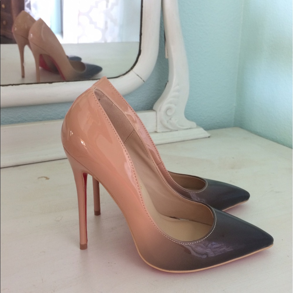New Christian Louboutin ombré heels