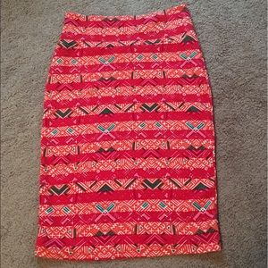 LuLaRoe Cassie Skirt EUC