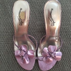 •Fun + Cute Purple Heels•