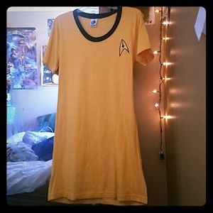 Golden Star Trek Dress