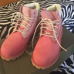 Light Pink Timberland