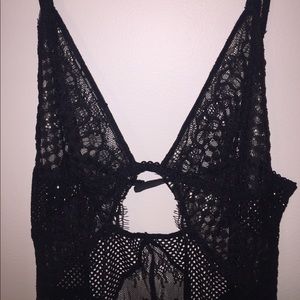 Black lingerie
