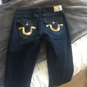 Dark Blue True Religion Jeans