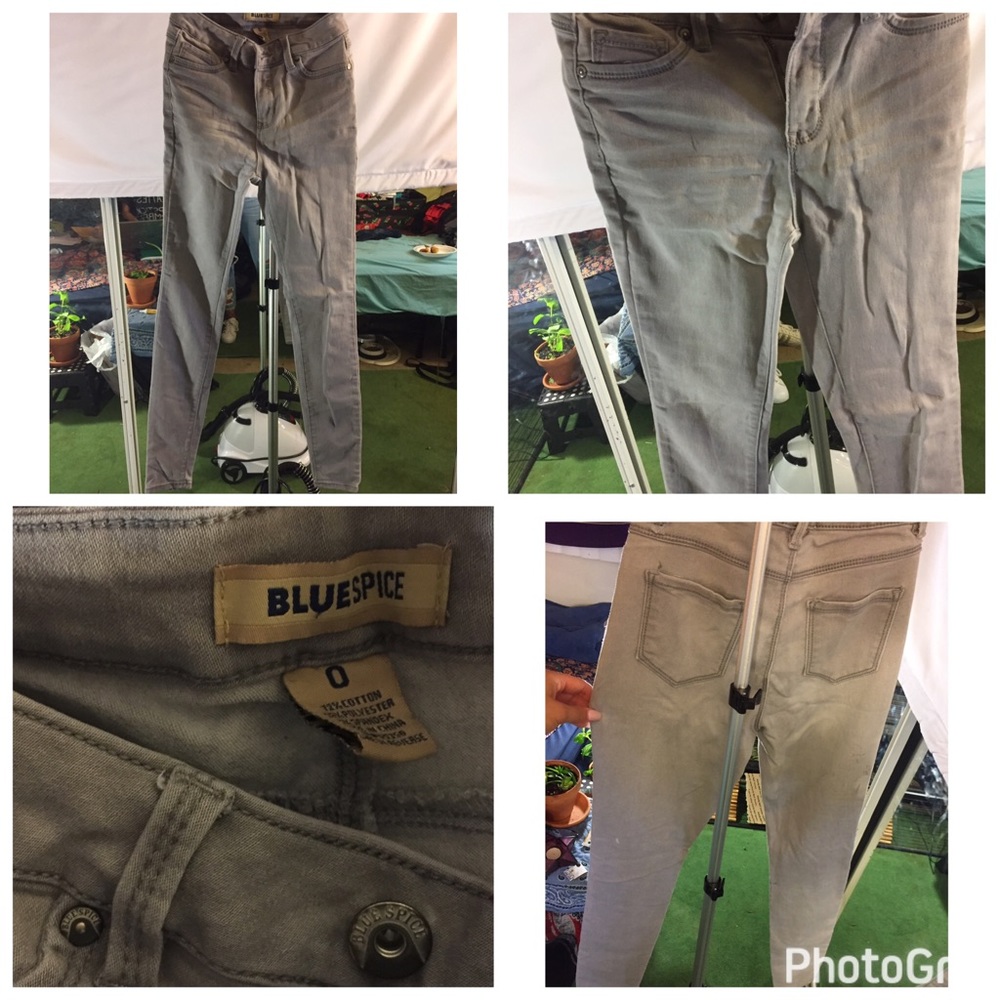 Grey skinny jeans