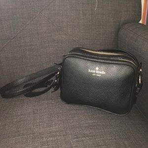 Kate Spade black cross body purse