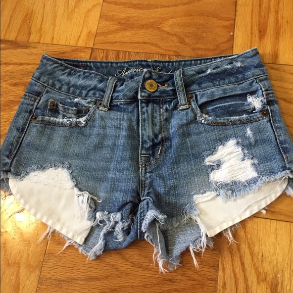 American Eagle Outfitters Pants - Distressed Cutoff Shorts