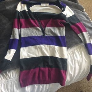 Striped long sleeve shirt