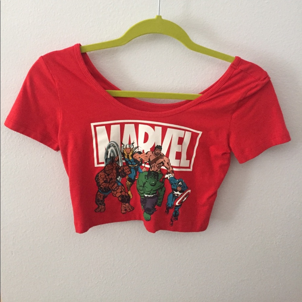 Marvel Crop Top