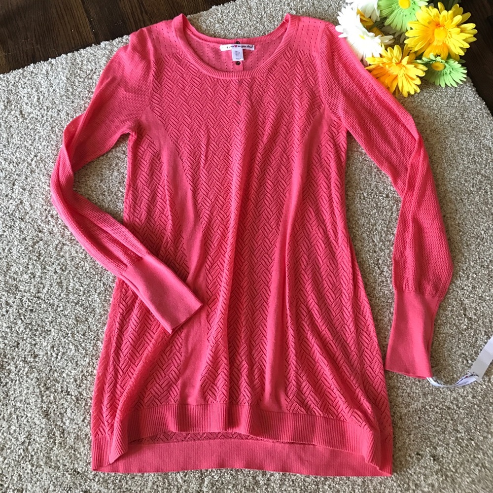Salmon Tunic, Sz L